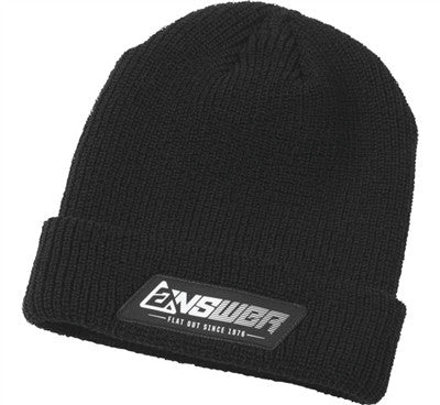 Answer Racing Flatout Beanie - Black