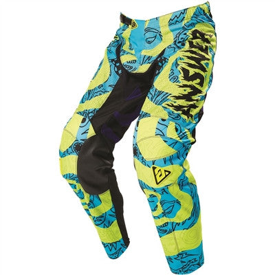 Answer Racing 2021 Akron Hypno Pants - Hyper Acid/Astana/Purple