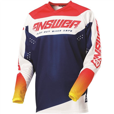 Answer Racing 2021 Syncron Charge Jersey - Pink/Yellow/Midnight