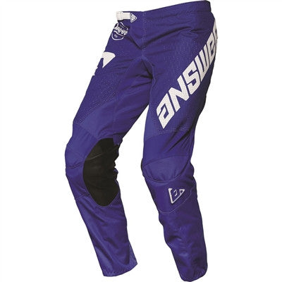 Answer Racing 2021 Youth Akron Bold Pants - Reflex/White