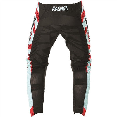 Answer Racing 2021 Youth Akron Hypno Pants - Seafoam/Pink/Tar