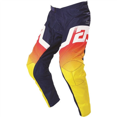 Answer Racing 2021 Youth Syncron Charge Pants - Pink/Yellow/Midnight