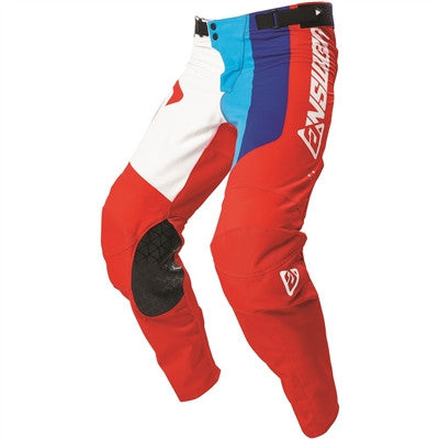 Answer Racing 2021 Elite Pace Pants - White/Red/Blue