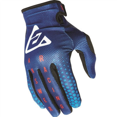 Answer Racing 2021 AR1 Swish Gloves - Blue/Astana/Red