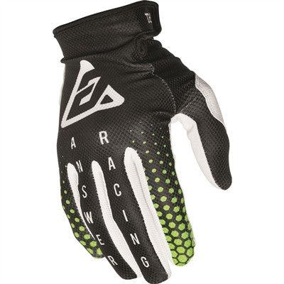 Answer Racing 2021 AR1 Swish Gloves - Black/Green/White
