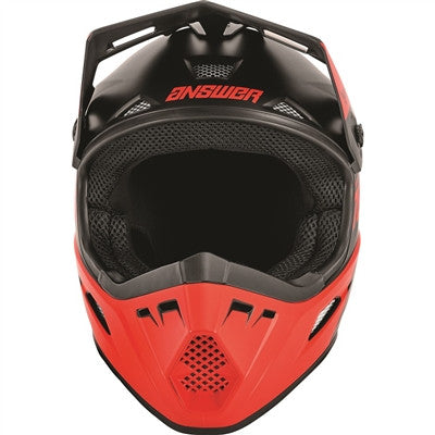 Answer Racing 2022 AR1 Bold Helmet - Black/Red