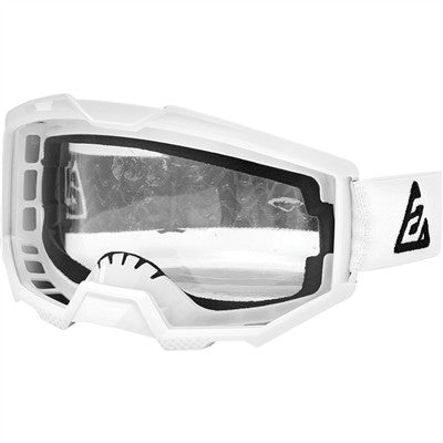 Answer Racing Apex 1 Goggle - White/Black