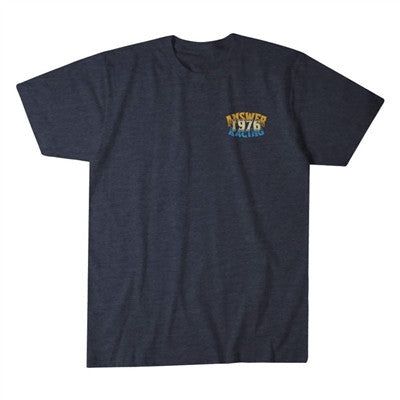Answer Racing Monster Helmet Logo Tee - Navy