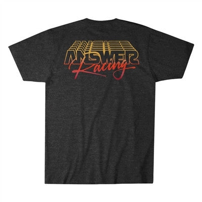 Answer Racing Gradient Logo Tee - Black