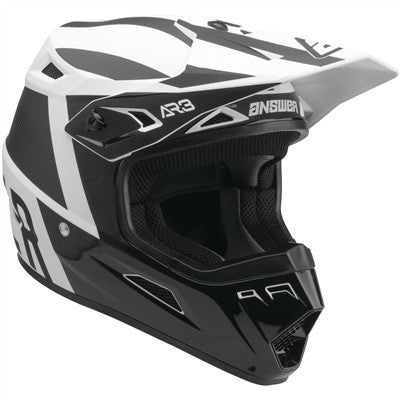 Answer Racing 2022 AR3 Phantom MIPS Helmet - Black/White