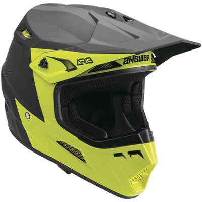 Answer Racing 2022 AR3 Phantom MIPS Helmet - Hyper Acid/Black