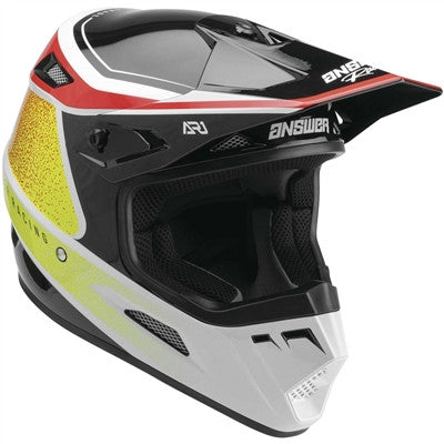Answer Racing 2022 AR3 Phantom MIPS Helmet - Flo Red/Astana Blue