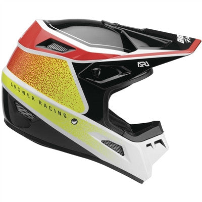 Answer Racing 2022 AR3 Phantom MIPS Helmet - Flo Red/Astana Blue