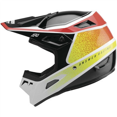Answer Racing 2022 AR3 Phantom MIPS Helmet - Flo Red/Astana Blue