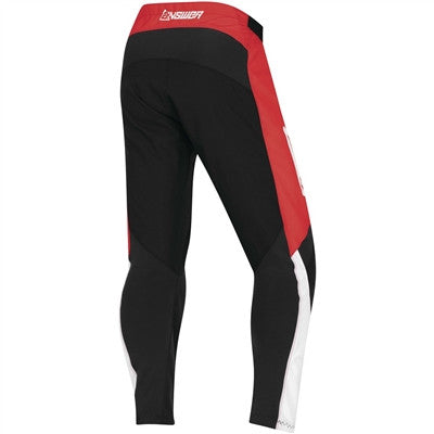 Answer Racing 2022 Youth Syncron Prism Pant - Red/Hyper Acid
