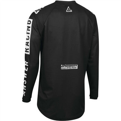 Answer Racing 2022 Youth Syncron Merge Jersey - Black/White