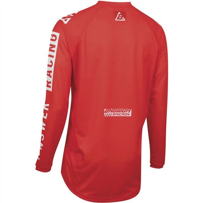 Answer Racing 2022 Syncron Merge Jersey - Answer Red/White