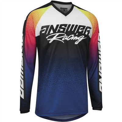 Answer Racing 2022 Syncron Prism Jersey - Reflex Blue/Air Pink
