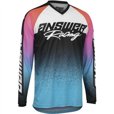 Answer Racing 2022 Syncron Prism Jersey - Astana Blue/Hyper Orange