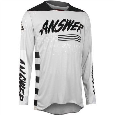 Answer Racing 2022 Elite Redzone Jersey - Ghost Black