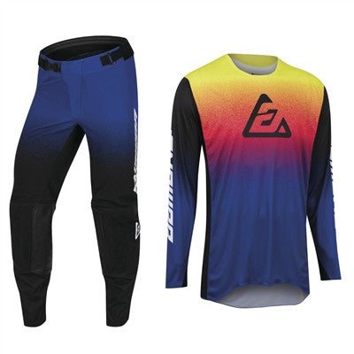 Answer Racing 2022 Elite Proline Jersey and Pant Combo Reflex Blue/Air Pink