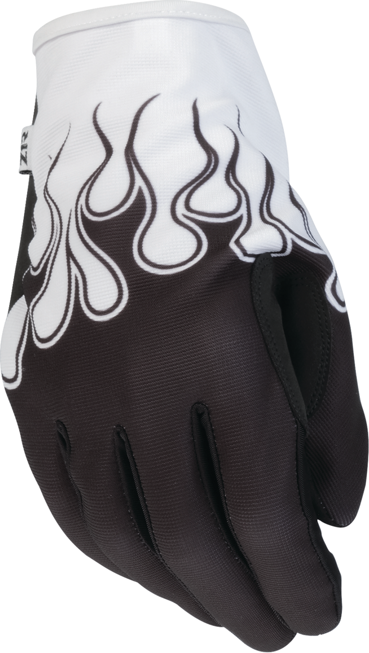 Z1R Flame Gloves White