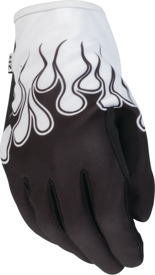 Z1R Flame Gloves White