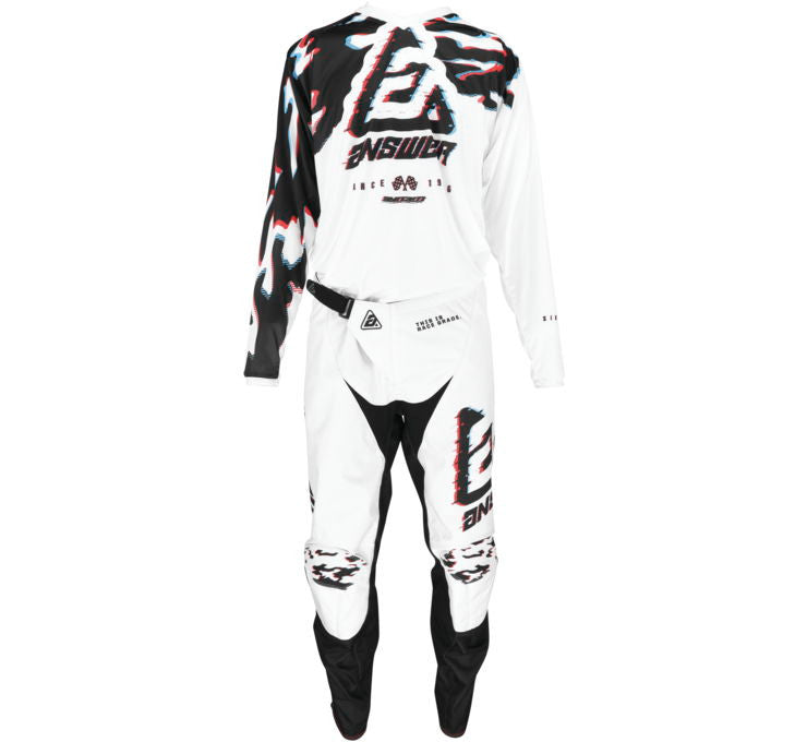 Answer Racing 2023 Syncron Meltdown Jersey Pant Combo - Red/Blue/White