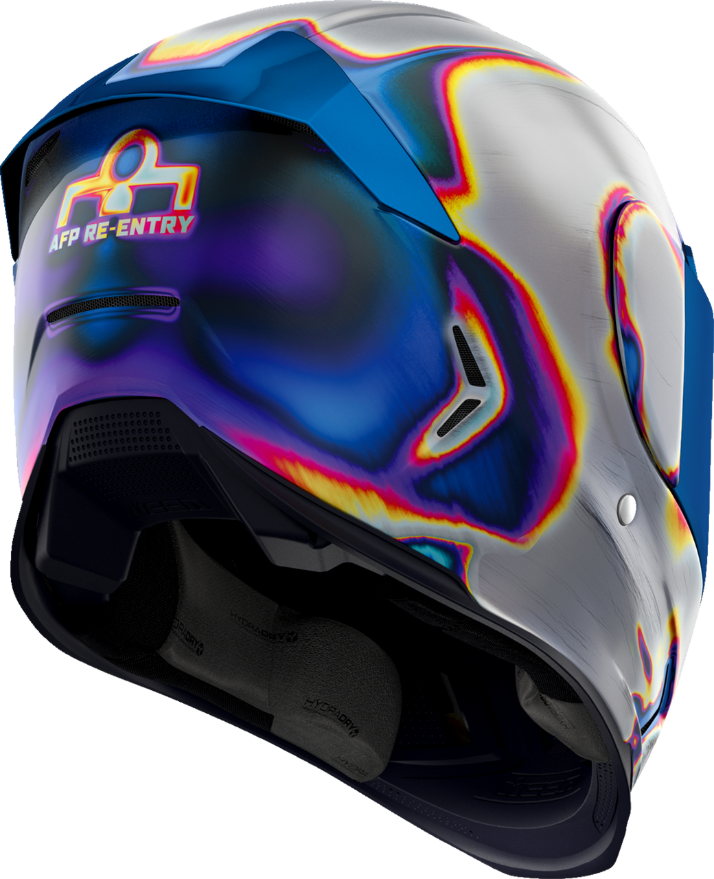 Icon Airframe Pro Helmet Re-Entry Silver