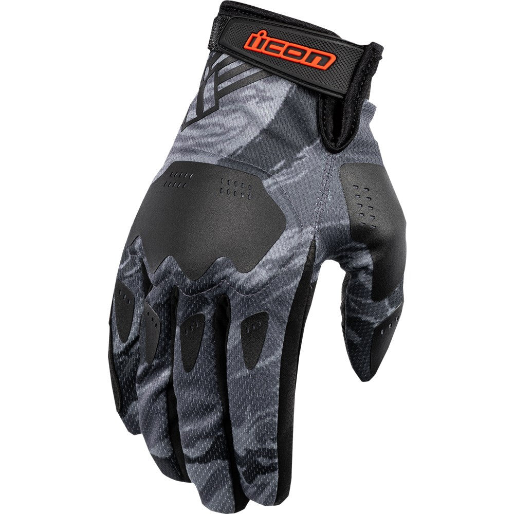 Icon Hooligan CE Tiger's Blood Gloves