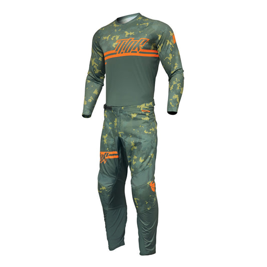 Thor 2024 Youth Sector Digi Jersey Pant Combo Forest Green