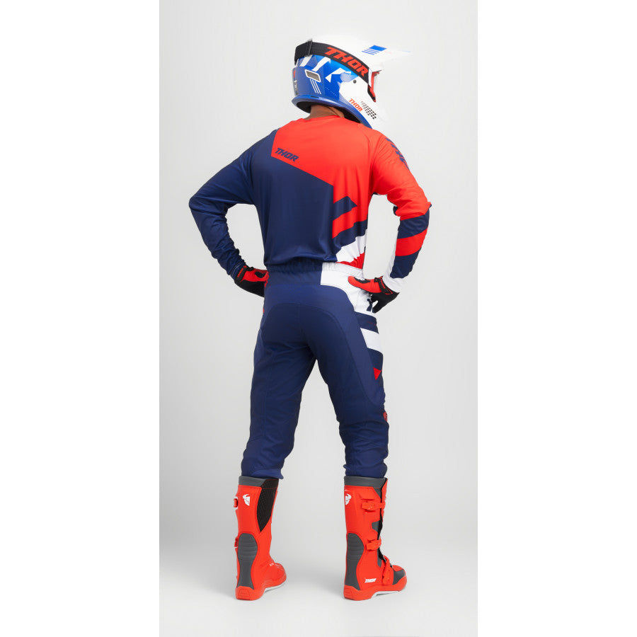 Thor 2024 Sector Checker Jersey Pant Combo Navy/Red