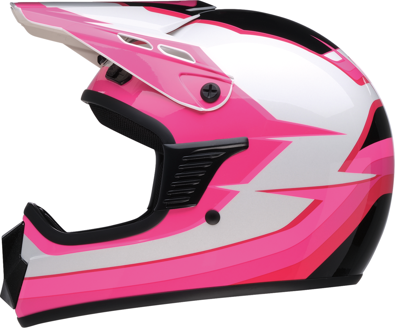 Z1R Child Dirt Maxx Offroad Helmet Vortex Pink/White
