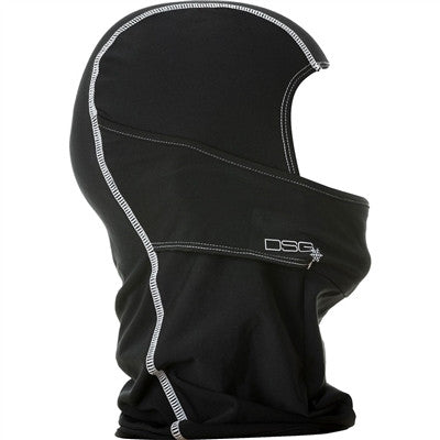 Divas Snow Gear Womens Hinged Balaclava - Black