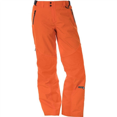 Divas Snow Gear Womens Prizm Tech Snow Pants - Tangerine