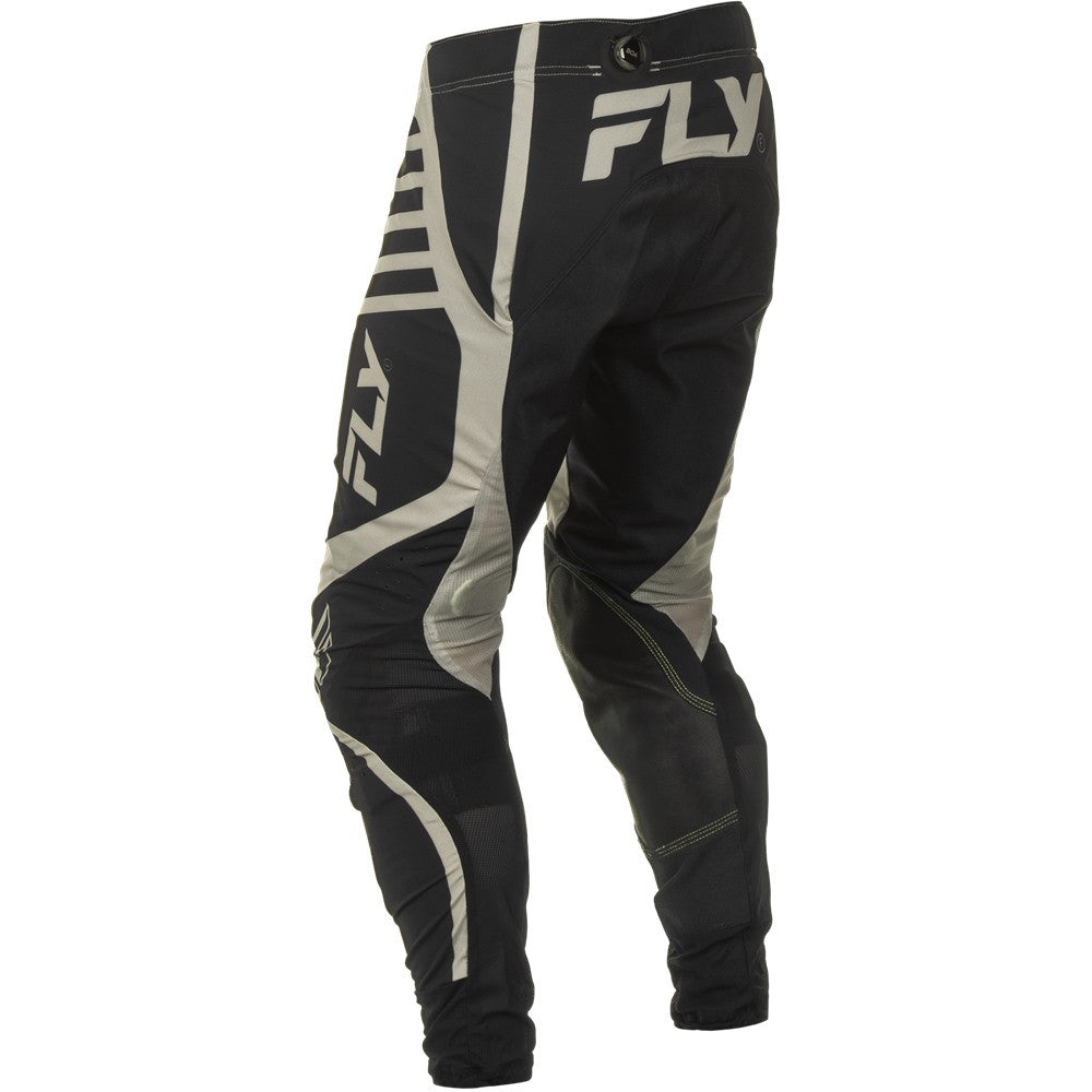 FLY Racing 2025 Youth Lite Jersey Pant Combo Black/Grey