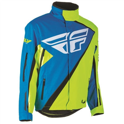 FLY Racing 2019 SNX Pro Snow Jacket - Blue/Hi Vis