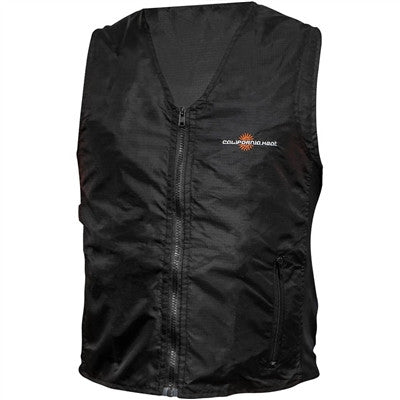 California Heat 7V Heated Vest with Battery and Charger - Black