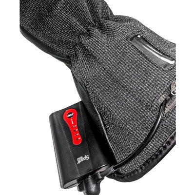 California Heat 7V Heated Outdoor Pro Gloves - Black