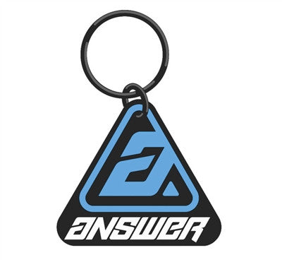 Answer Racing Keychain - Black/Blue