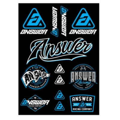 Answer Racing Sticker Kit