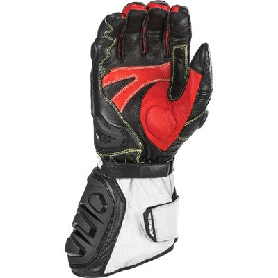 FLY Racing 2019 FL-2 Motorcycle Long Gauntlet Gloves - Black/White/Red