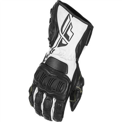 FLY Racing 2019 FL-2 Motorcycle Long Gauntlet Gloves - Black/White