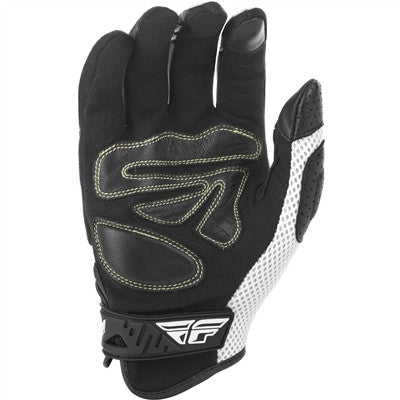FLY Racing Coolpro Force Mesh Gloves - Black/White