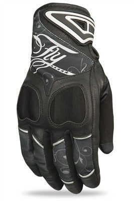 FLY Racing 2017 Womens Venus Gloves - Black/Grey