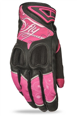 FLY Racing 2017 Womens Venus Gloves - Pink/Black