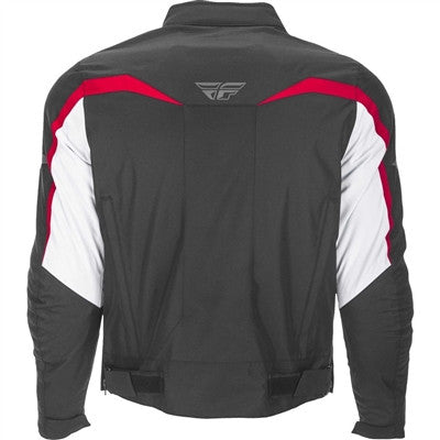 FLY Racing Butane Motorcycle Jacket - Black/Red