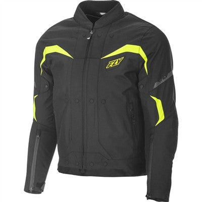 FLY Racing Butane Motorcycle Jacket - Black/Hi-Vis