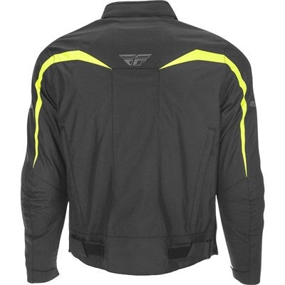 FLY Racing Butane Motorcycle Jacket - Black/Hi-Vis