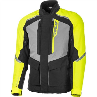 FLY Racing Terra Trek Motorcycle Jacket - Black/Hi-Vis